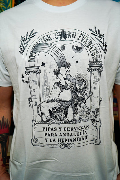 Camiseta Curro: Pipas y cervezas