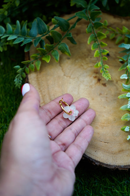 Pendientes Amapolas peque de colores