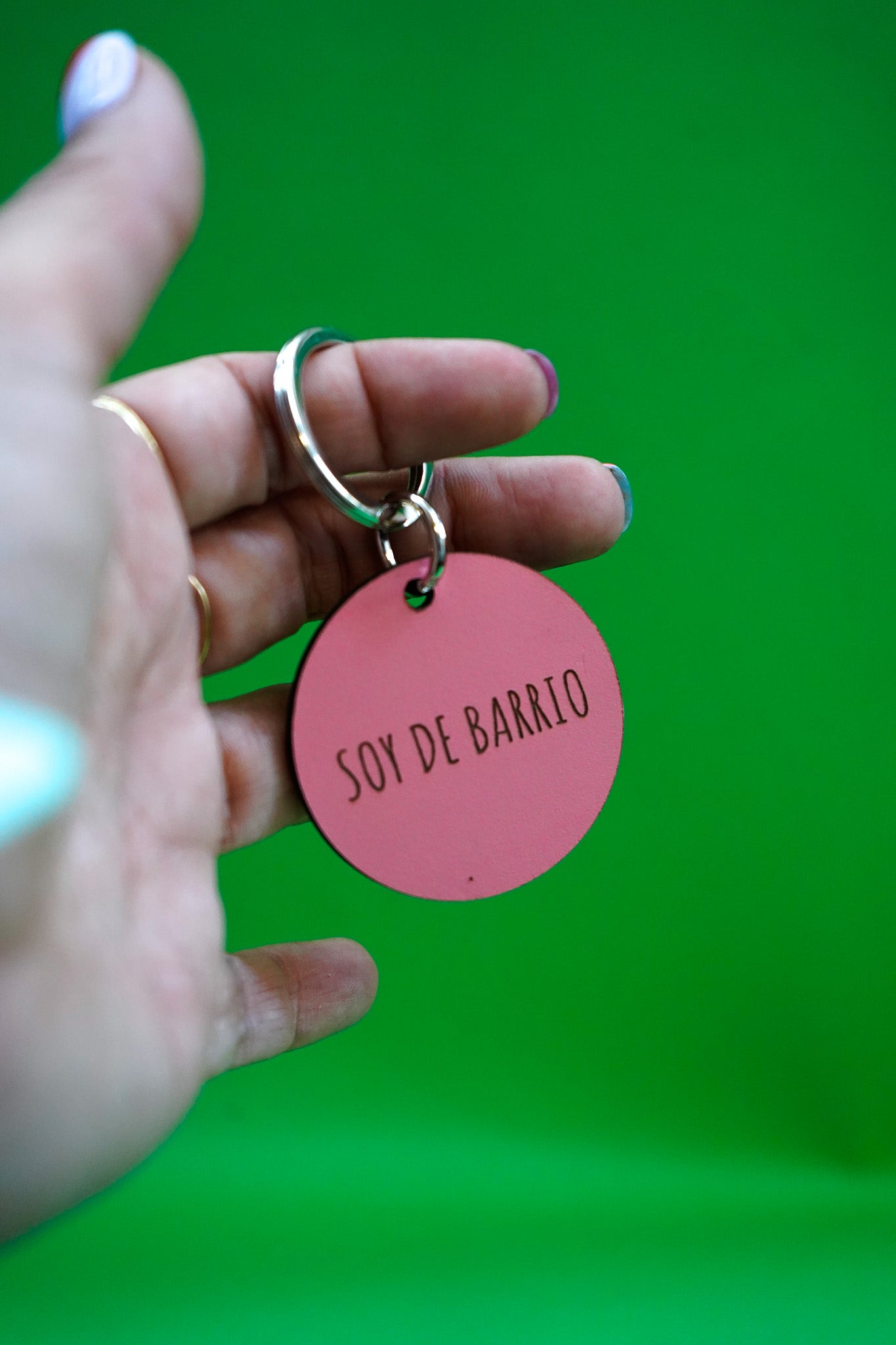 Llavero Soy de barrio