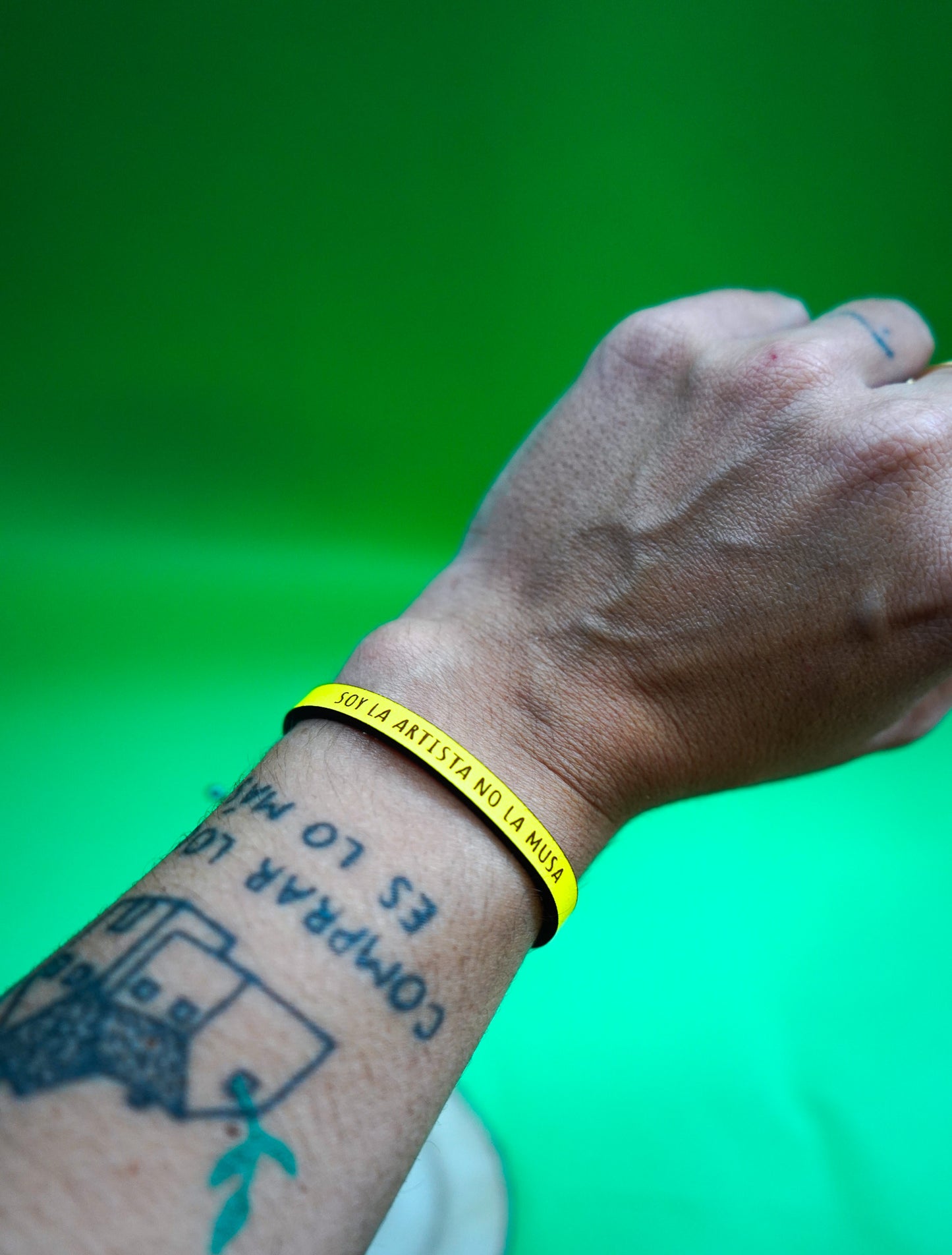 Pulsera Soy la artista no la musa