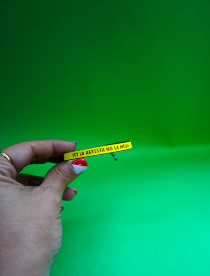 Pulsera Soy la artista no la musa