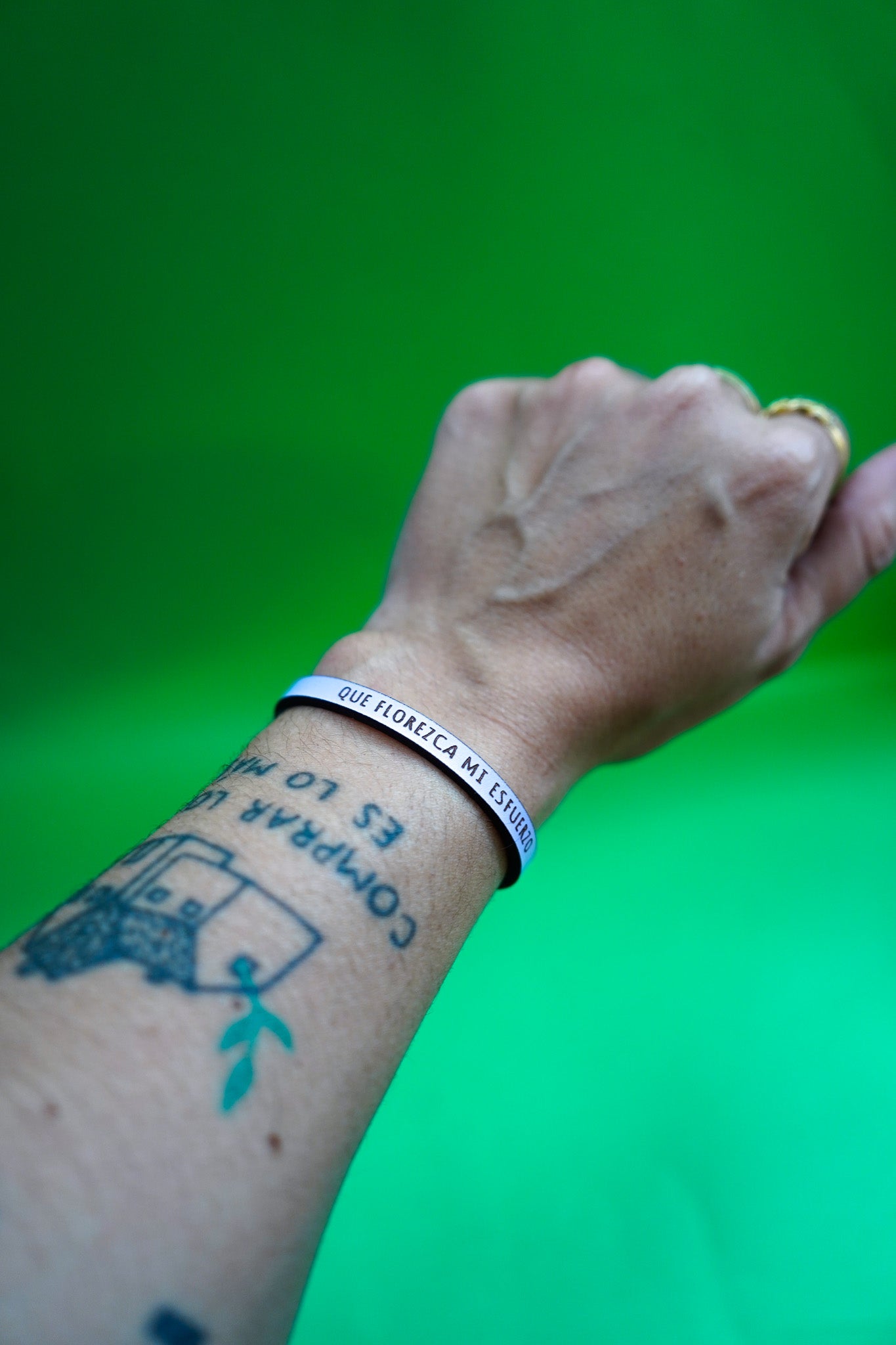 Pulsera Que florezca mi esfuerzo