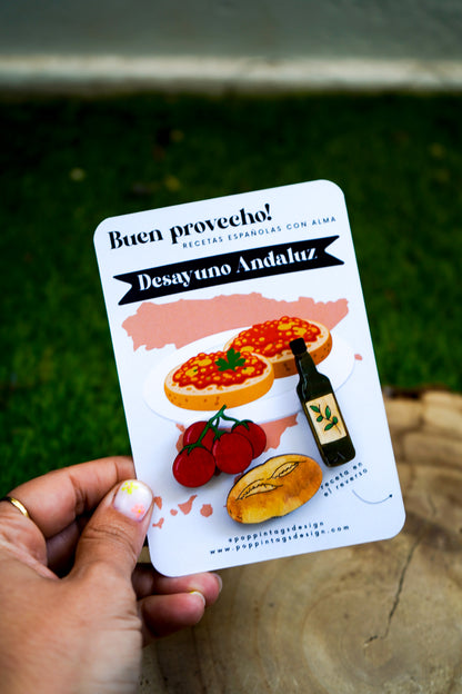 Recetas de imanes: Desayuno andaluz