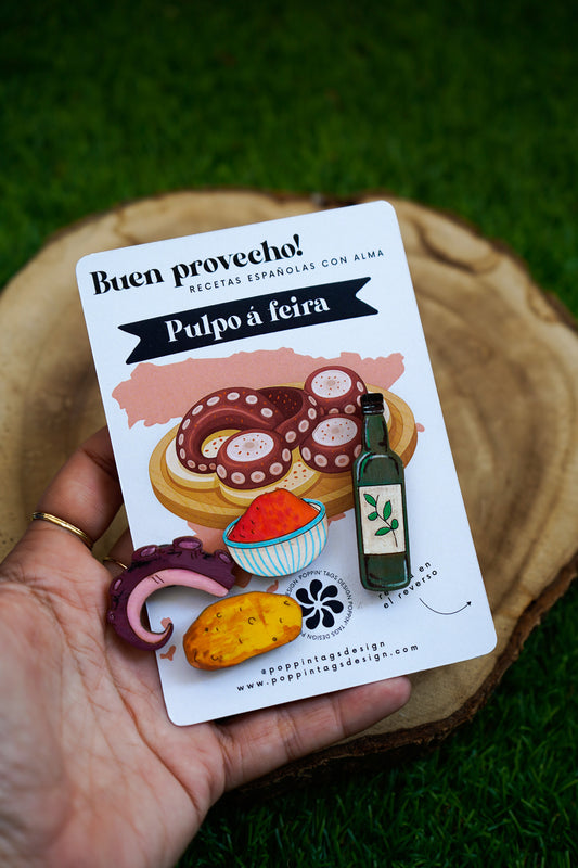 Recetas de imanes: Pulpo a la gallega