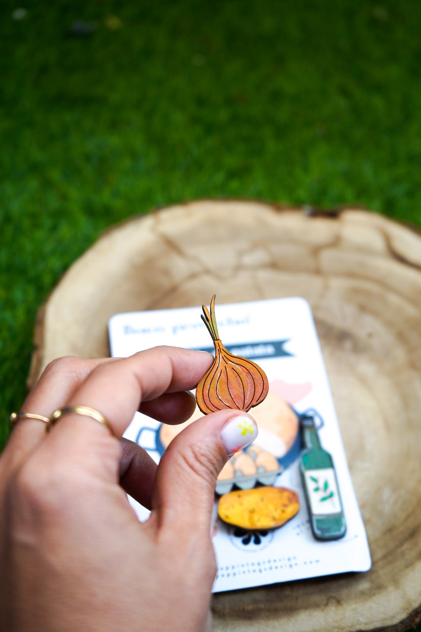 Recetas de imanes: Tortilla de patatas