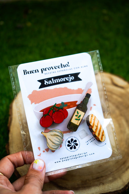 Recetas de imanes: Salmorejo