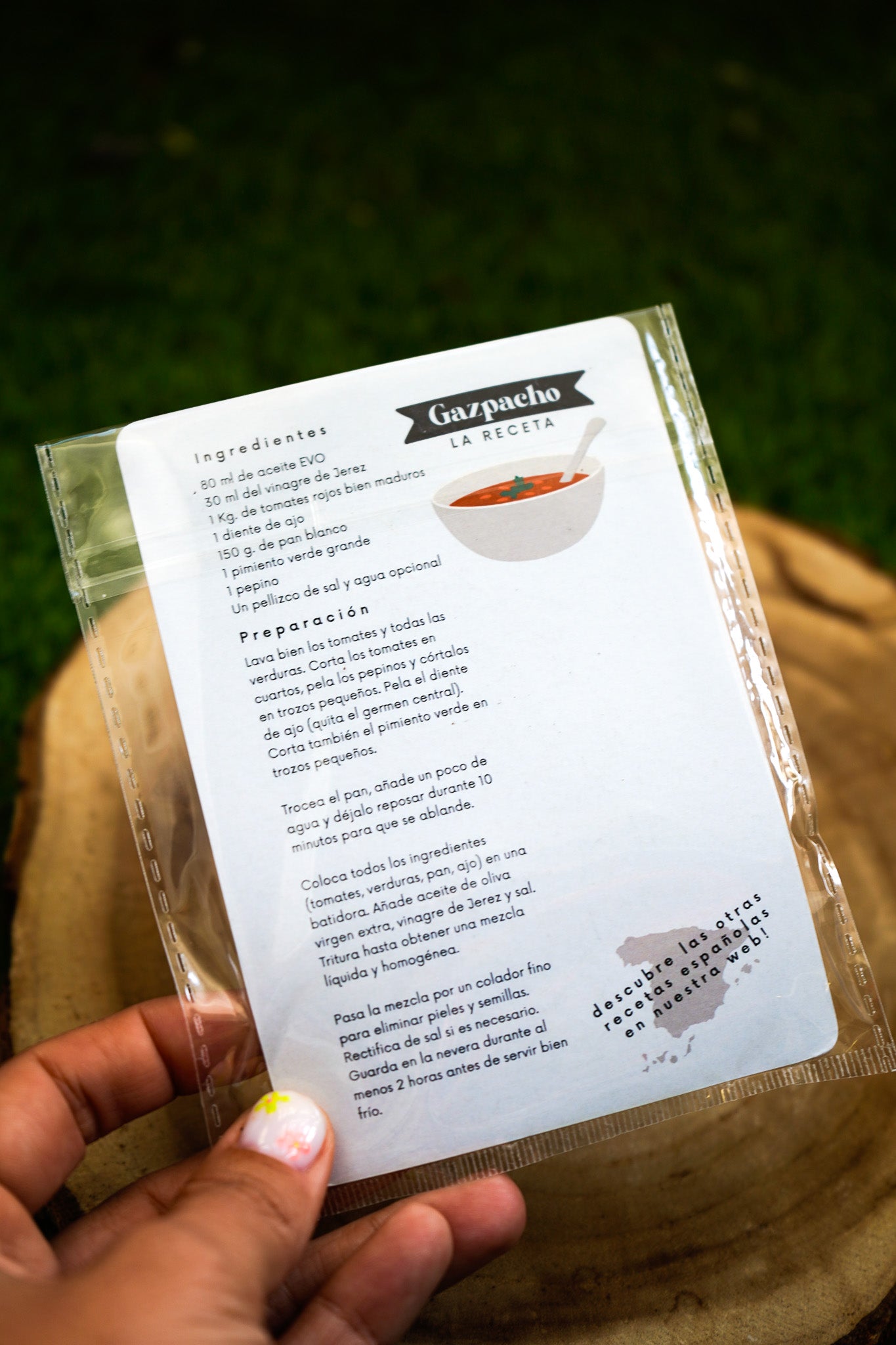 Recetas de imanes: Gazpacho