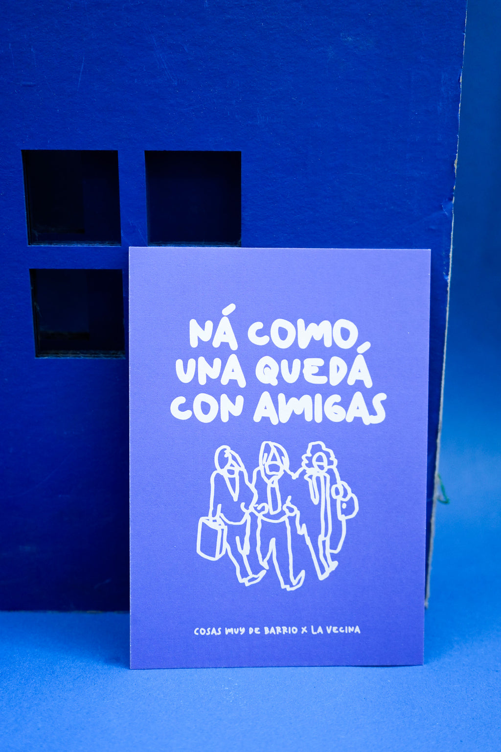 Lámina Ná como una quedá con amigas