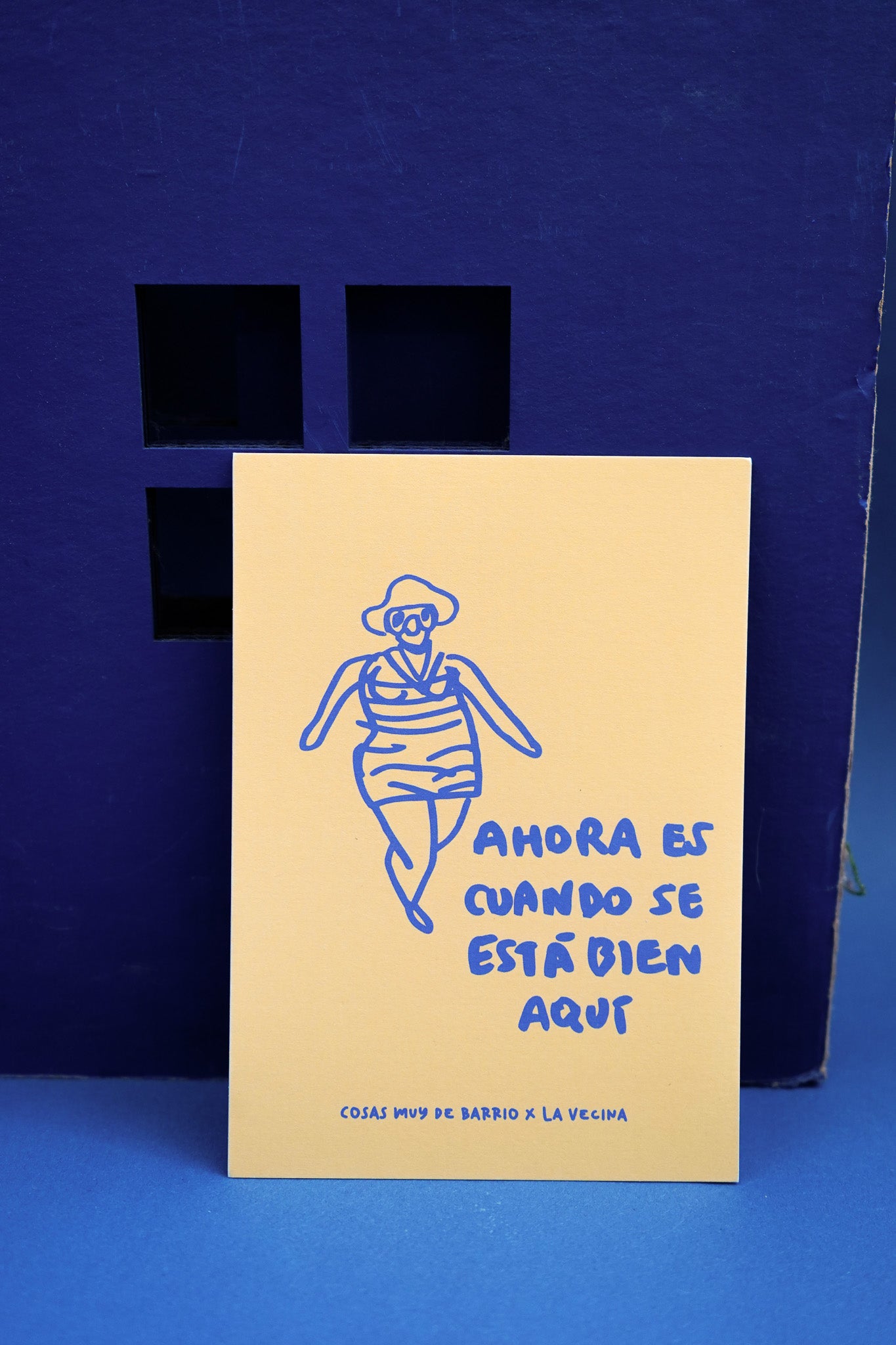 Lámina Ahora es cuando se está bien aquí