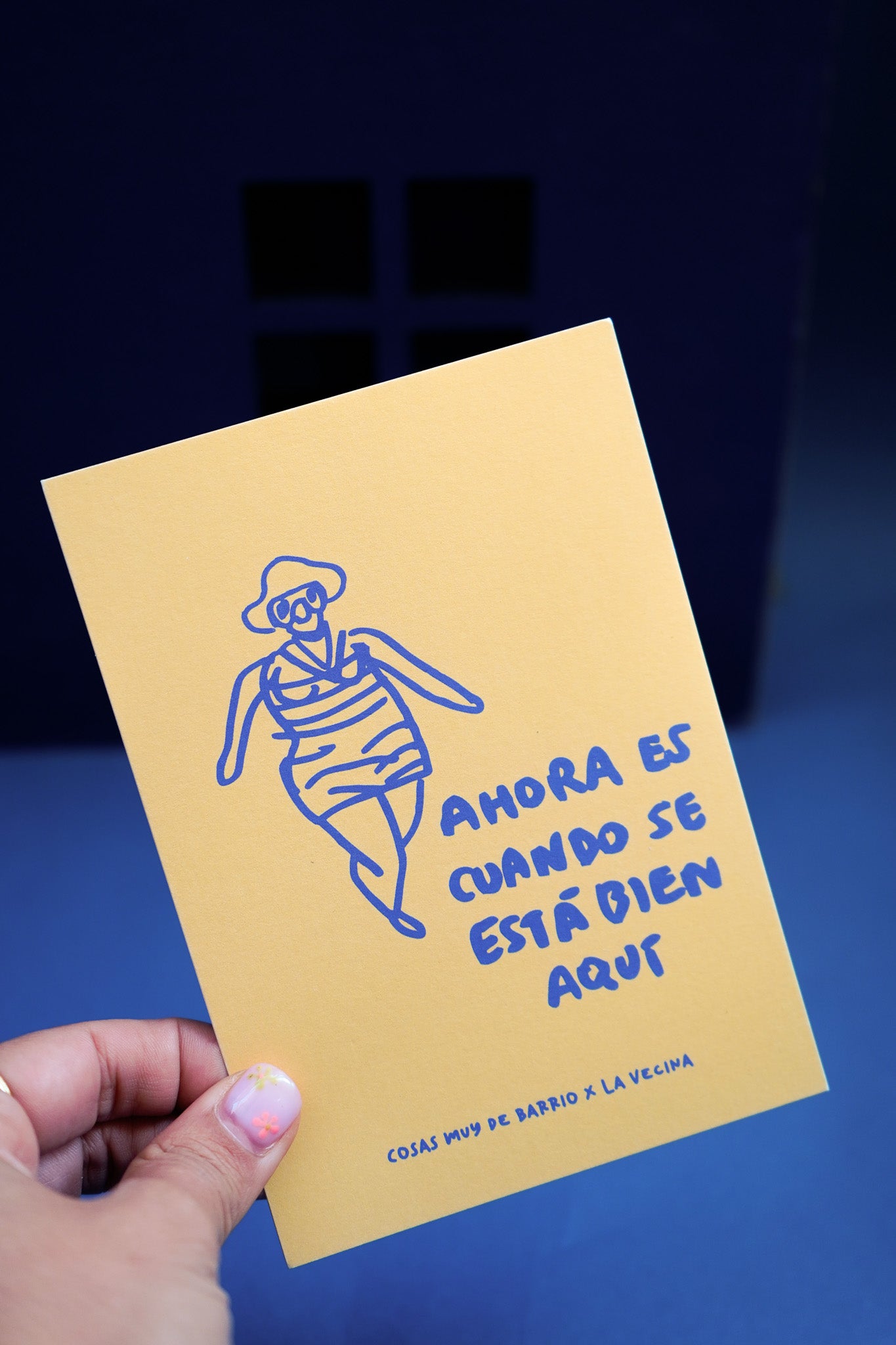 Lámina Ahora es cuando se está bien aquí