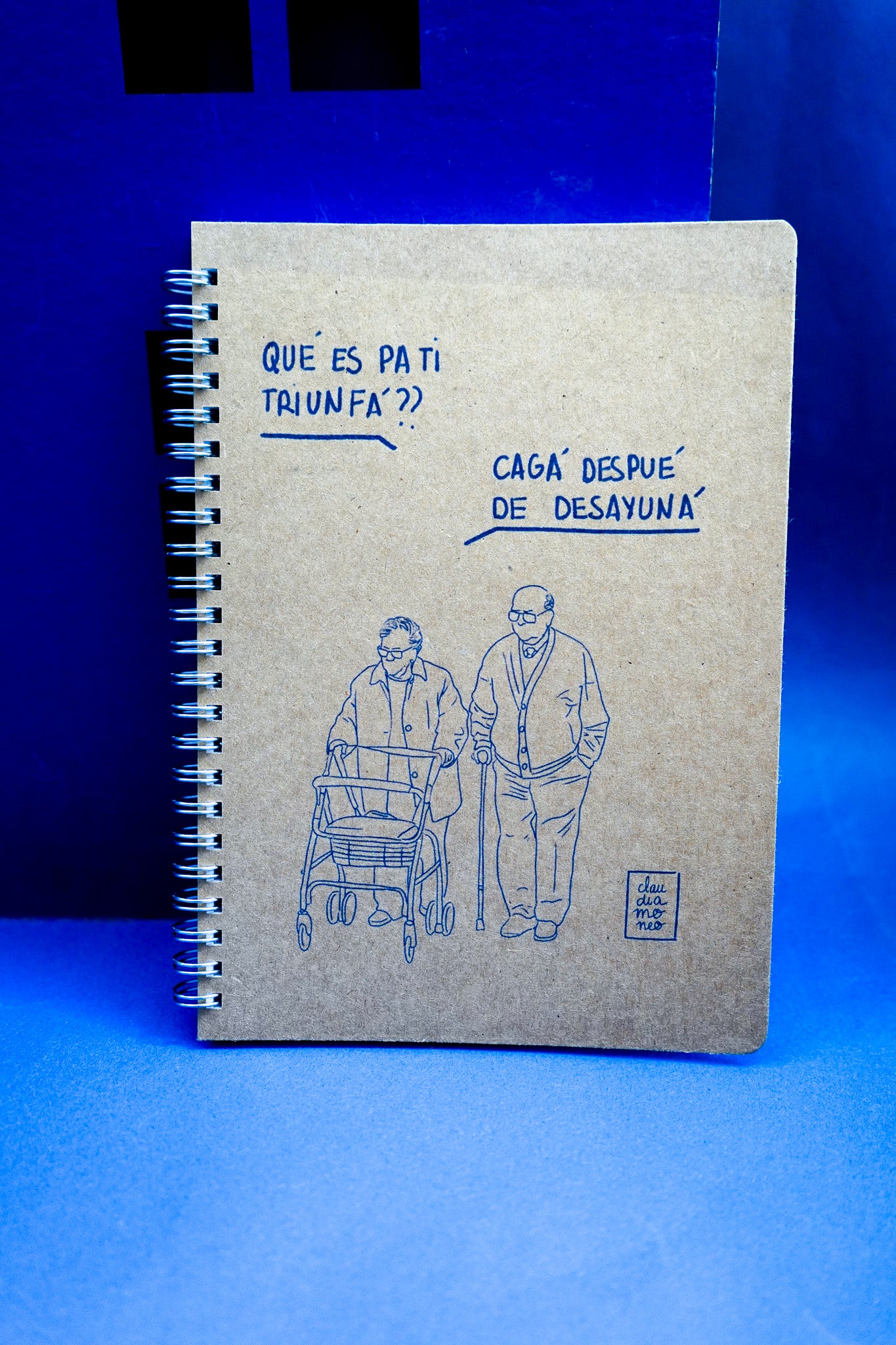 Libreta Qué es pa ti triunfá? Cagá despué de desayuná