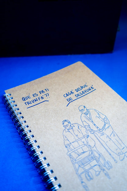 Libreta Qué es pa ti triunfá? Cagá despué de desayuná