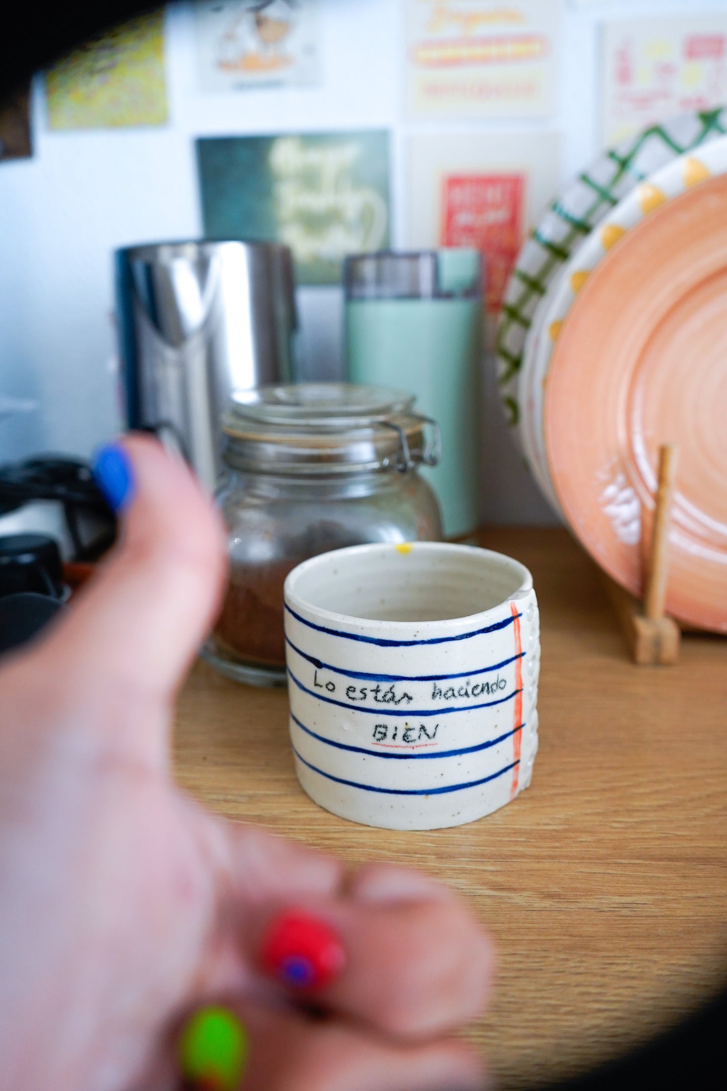 Taza notas Lo estás haciendo bien