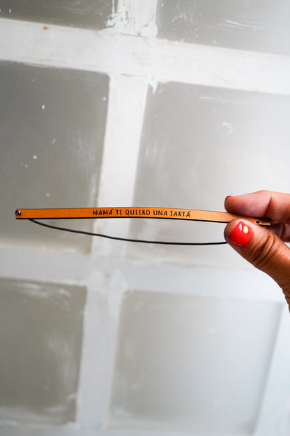 Pulsera Mamá te quiero una jartá