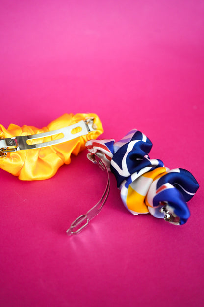 Pack 2 Clip de pelo tejido reciclado