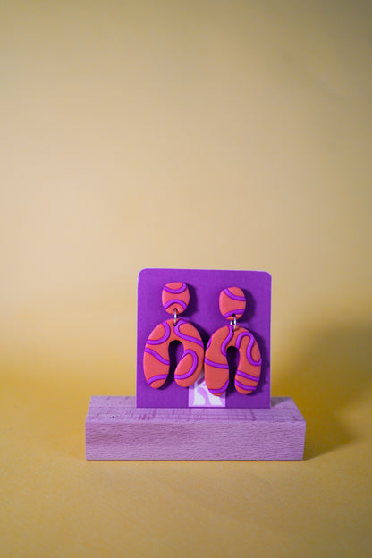 Pendientes con relieve