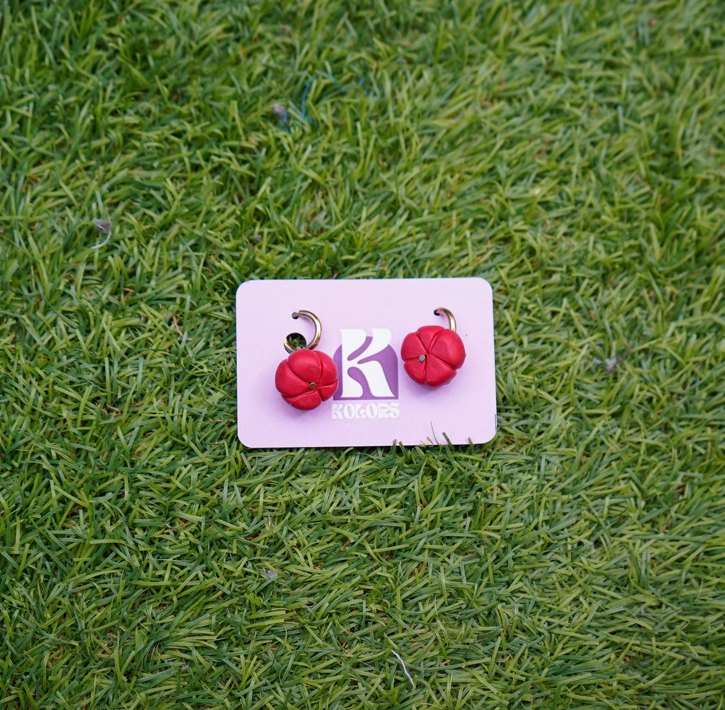 Pendientes de tomates