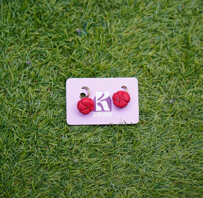 Pendientes de tomates