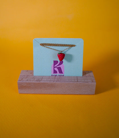 Collar de fresas