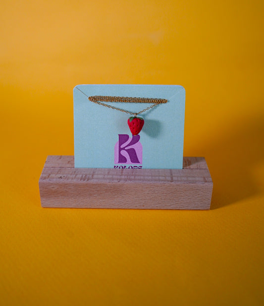 Collar de fresas