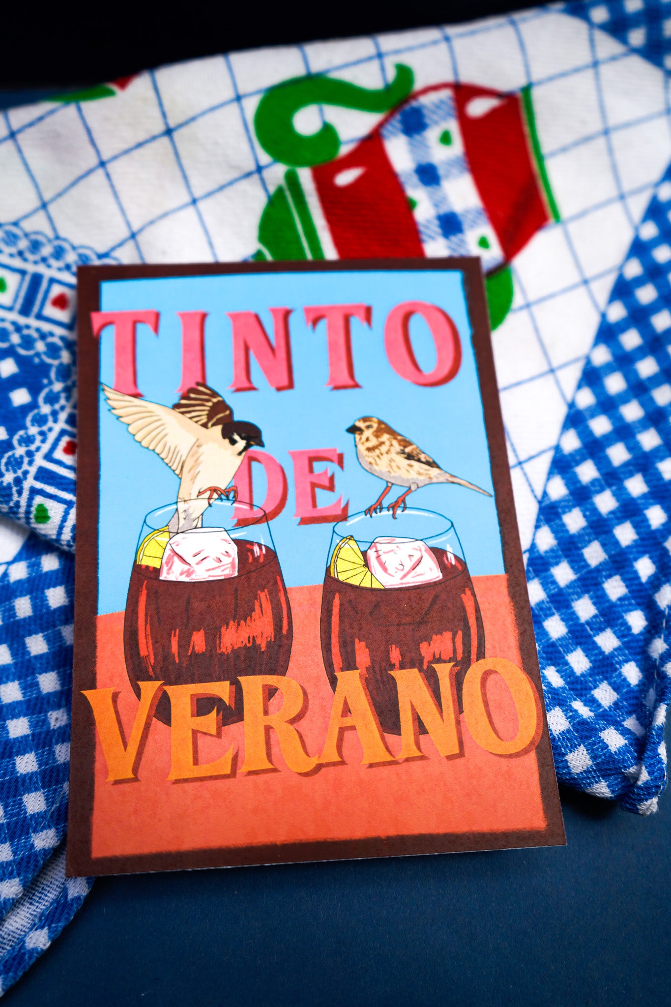 Postal Tinto de verano