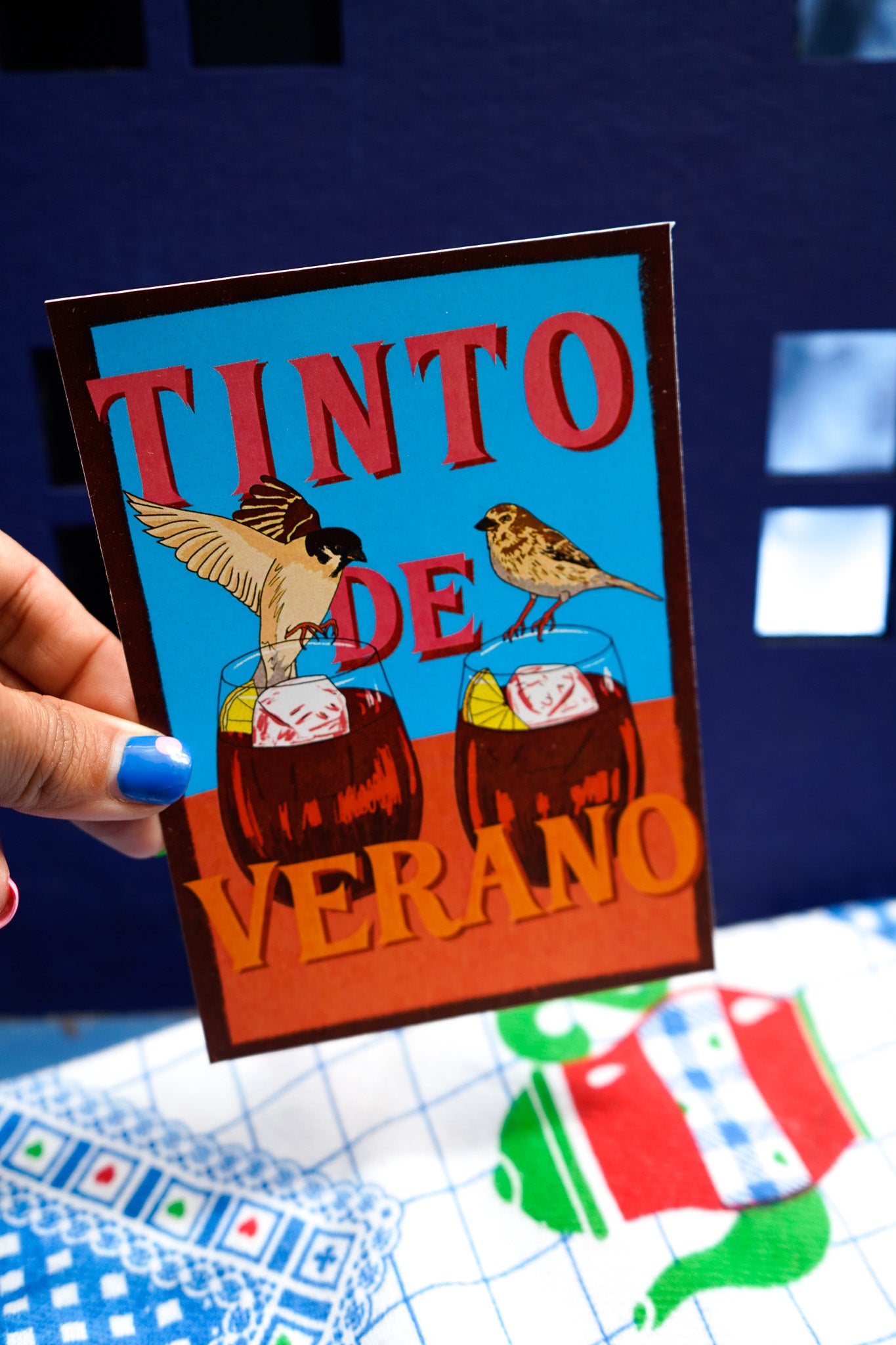 Postal Tinto de verano