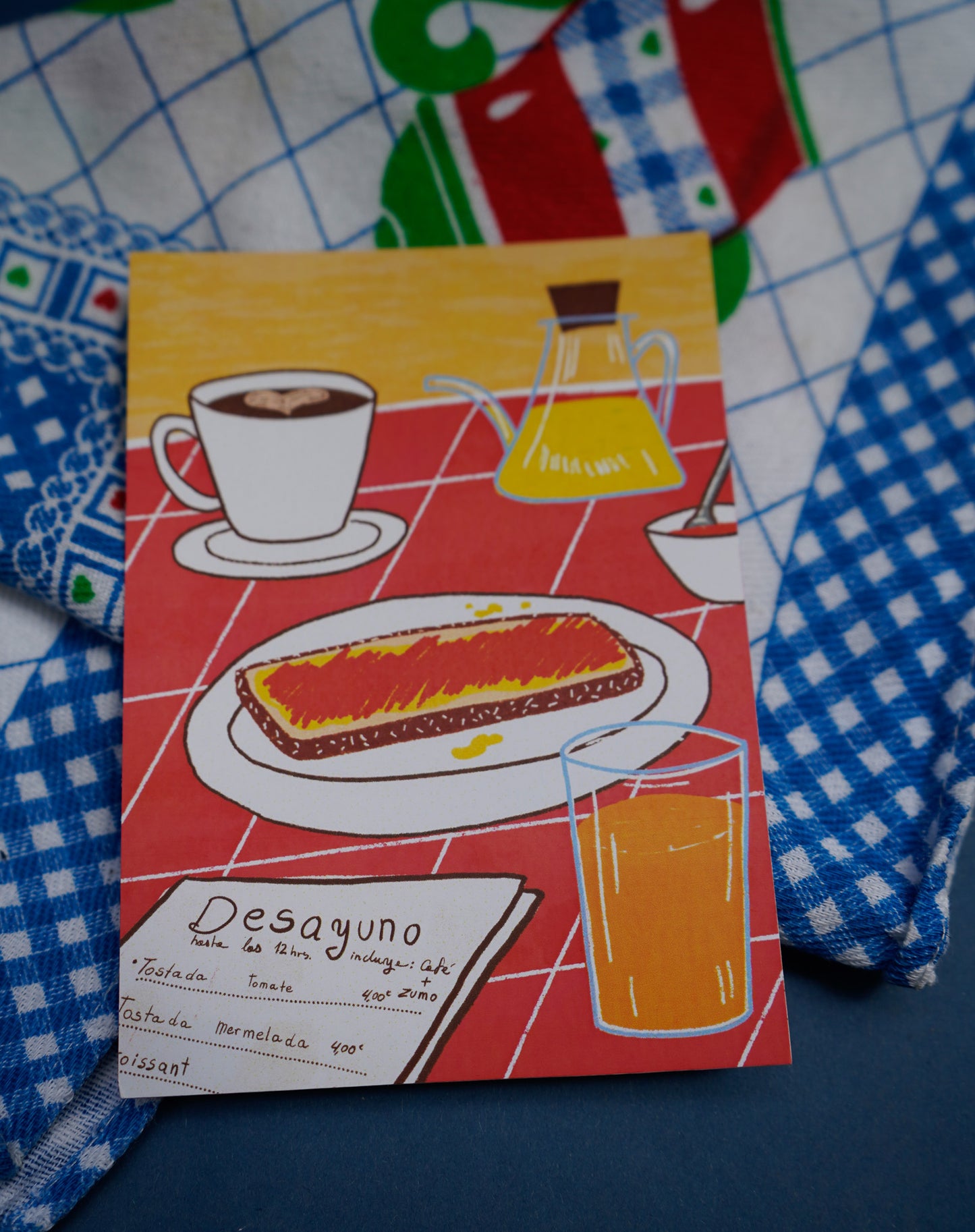 Postal Desayuno