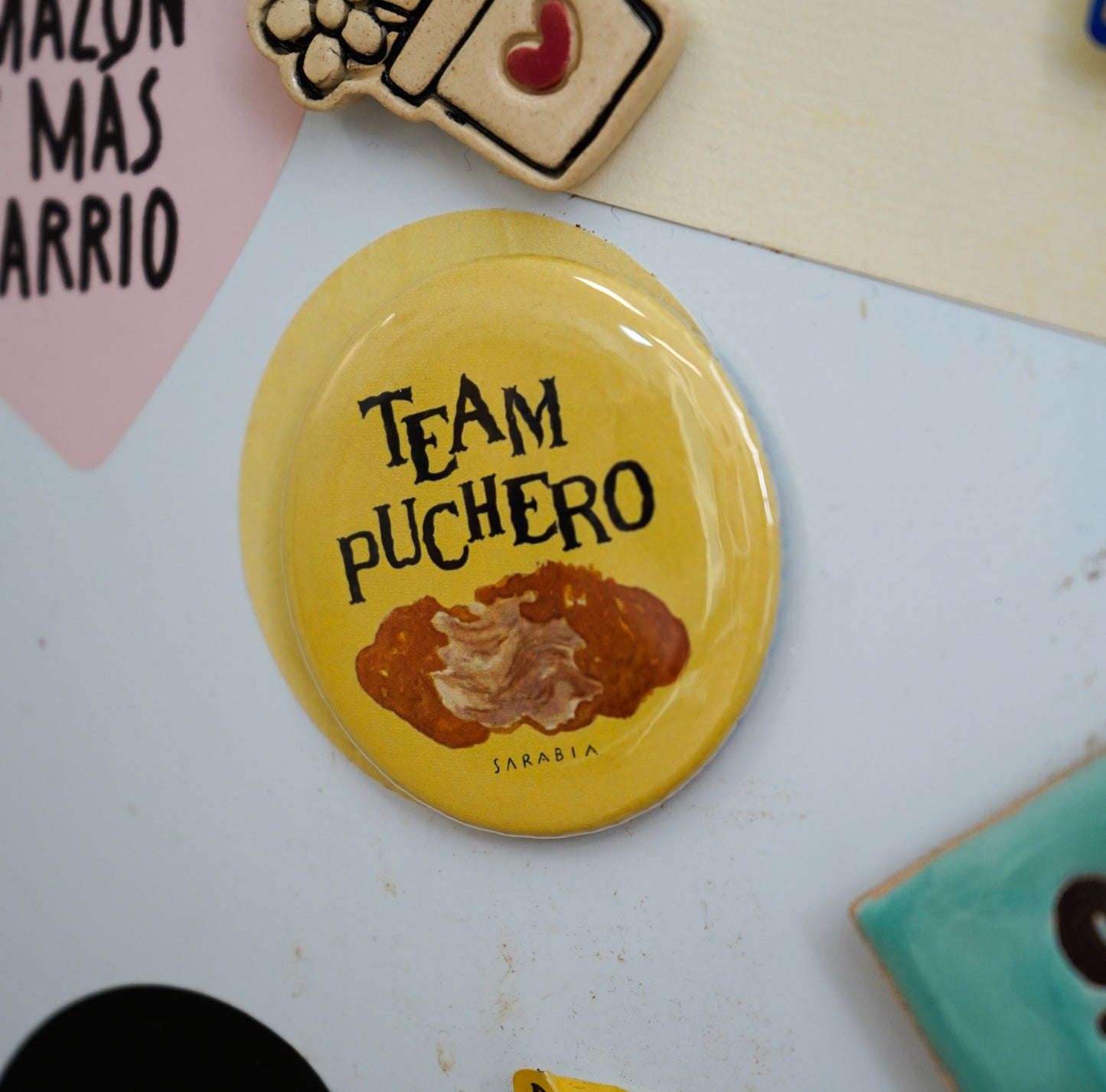Imán Team Puchero x Raquel Sarabia