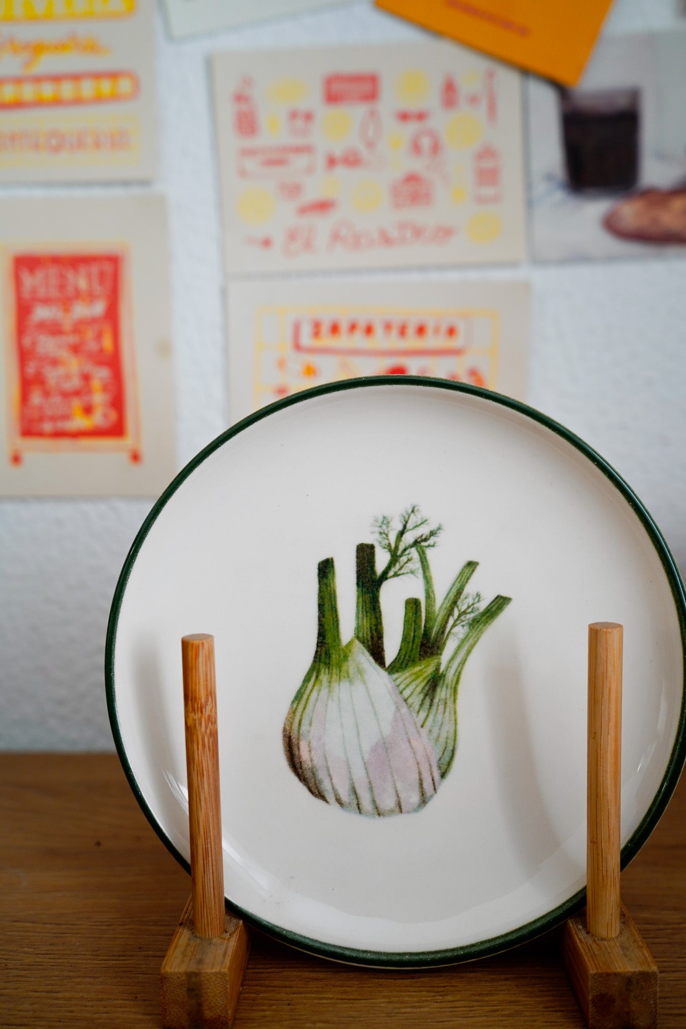 Plato pequeño hinojo 17cm