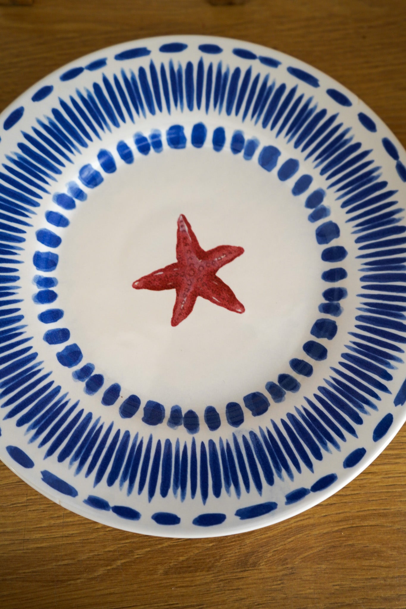 Plato estrella de mar 23cm