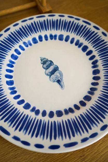 Plato caracola alargada 23cm