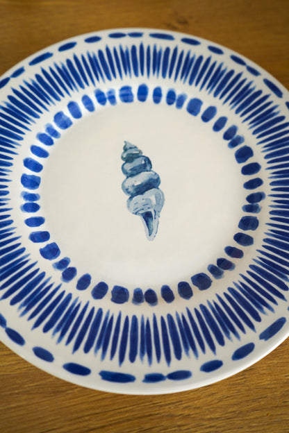 Plato caracola alargada 23cm