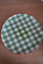 Plato verde mantel de casa 27cm