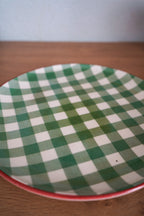 Plato verde mantel de casa 27cm
