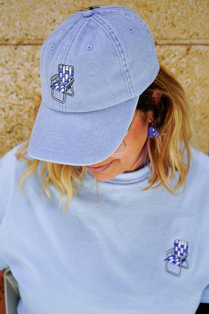 Gorra bordaita silla de playa