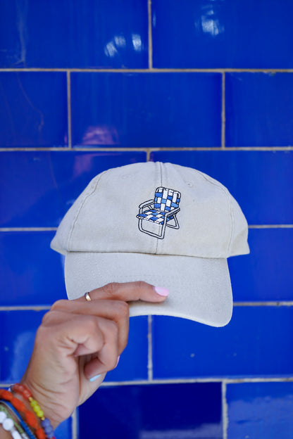 Gorra bordaita silla de playa