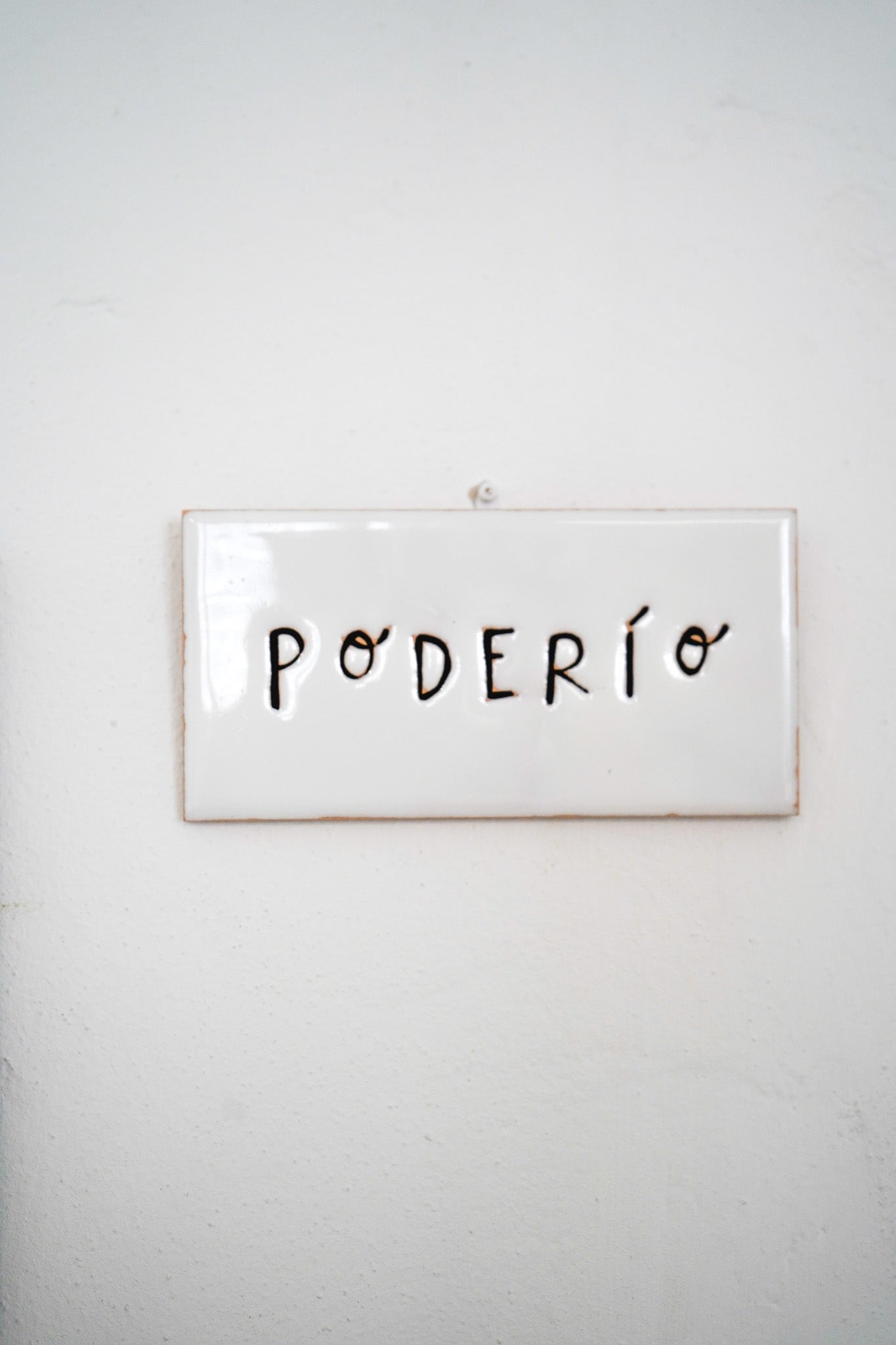 Azulejo para colgar Poderío