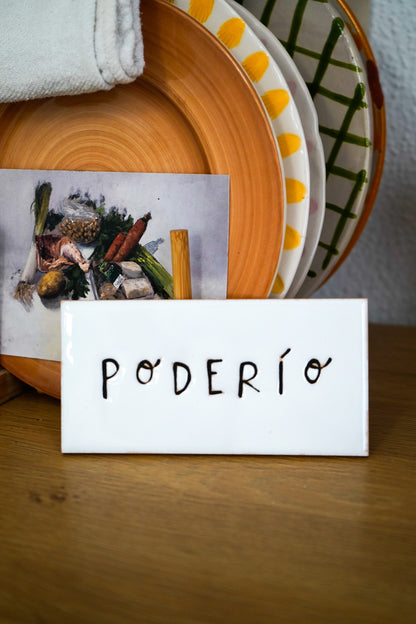 Azulejo para colgar Poderío