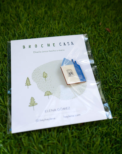 Broches de madera CASAS