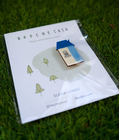 Broches de madera CASAS