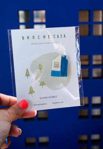 Broches de madera CASAS