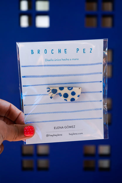 Broches de madera PECES