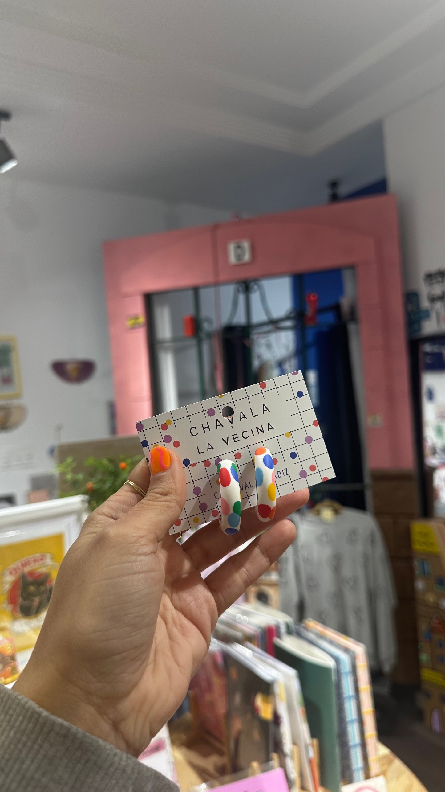 Carnival Paper Earrings WITHOUT embossing - Chavala x La Vecina