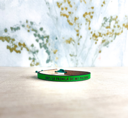 Pulsera Eres la pringá de mi puchero
