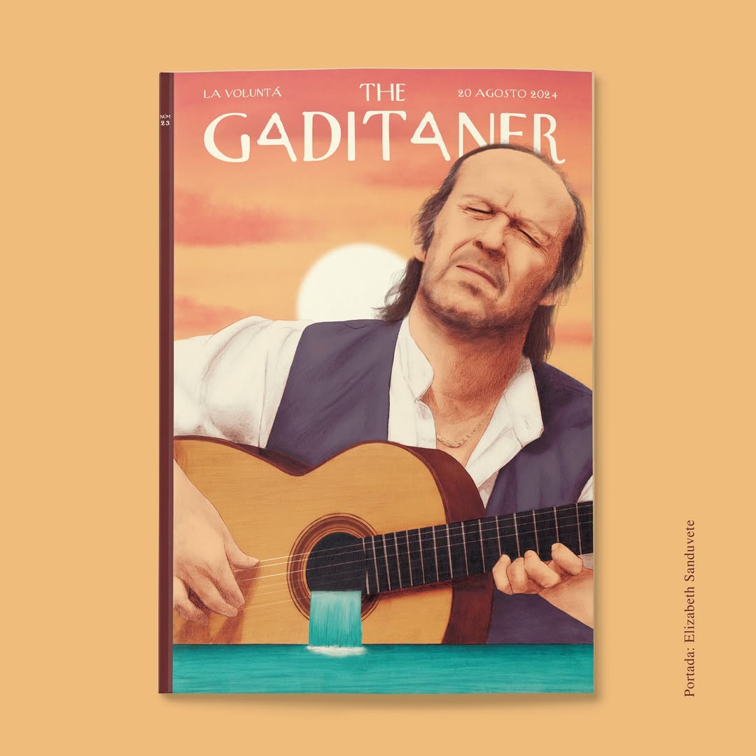 Lámina de Paco de Lucía - The Gaditaner