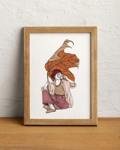 Lámina A4 Chica hoja