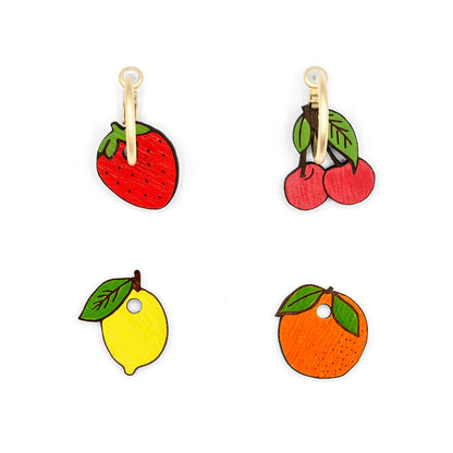 Macedonian fruit earrings