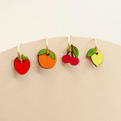 Macedonian fruit earrings