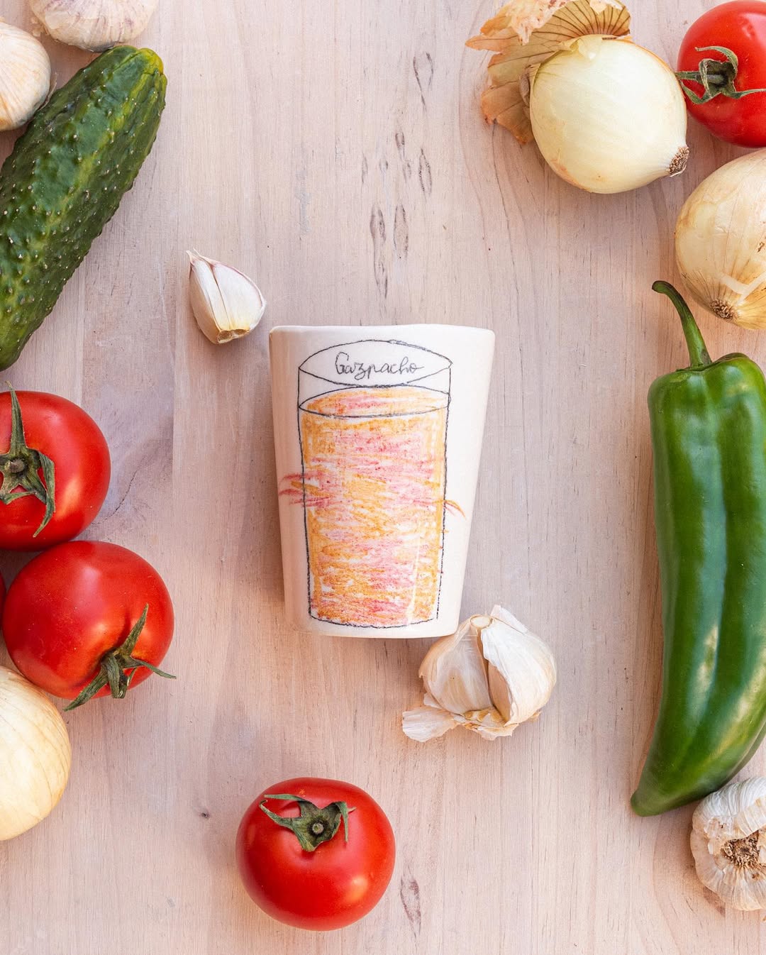 Vaso de GAZPACHO
