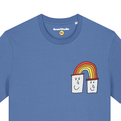 Camiseta Vasos Arcoíris